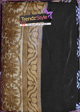Trendz Bhagalpuri Cotton Silk Saree(TZ_Kasturi)