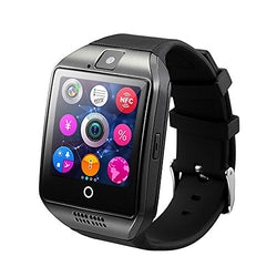 Antimi SmartWatch Sweatproof Smart Watch Phone for Android HTC Sony Samsung LG Google Pixel /Pixel and iPhone 5 5S 6 6 Plus 7 Smartphones Black