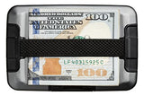 Sharkk RFID Protected Aluminum Wallet with Cash Band Rugged Waterproof Wallet
