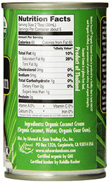 Native Forest Organic Premium Coconut Cream, Unsweetened, 5.4 Ounce (Pack of 12)