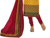 Angelfab Women's Cotton Dress Material (PR517_yellow)