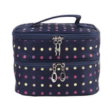 Imported Women's Double-layer Toiletry Travel Wash Organizer Case Cosmetic Ma...-13006895MG