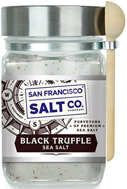 8oz Chef's Jar - Black Truffle Salt