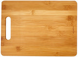 AmazonBasics - Juego de tablas de cortar de bambú (3 unidades)
