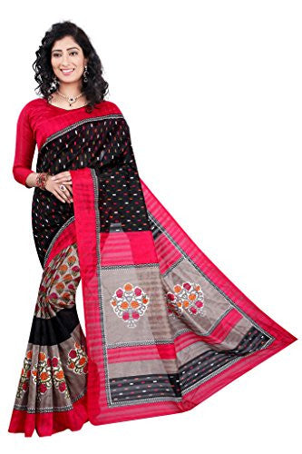 Glory Sarees Woman's Bhagalpuri Art Silk Saree VNArt04