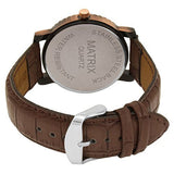 Matrix Analog Chrono Look Black Dial Men's Watch-WCH-123