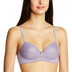 Amante Padded Lace Demi Cup Bra (BRA24301DUSK36B_Dusk_36B)