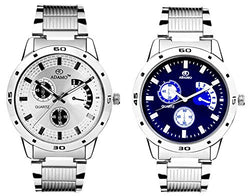Adamo Analogue Multi-Colour Dial Watch Combo for Men- 109108