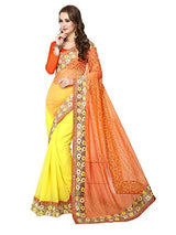 Panchratna Women's Faux Georgette Saree