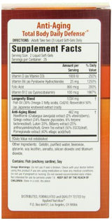 Applied Nutrition Anti-aging Total Body Daily Defense, 50-Count