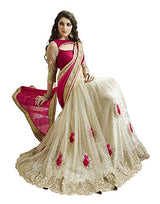 Sargam Fashion Women's Georgette Saree (SRMBPINKCORD_Pink)