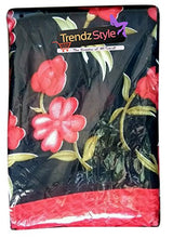 Trendz Women's Georgette Saree (TZ_Charmin_Multi_Free Size)