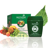 Biotique Bio Fruit Whitening Lip Balm Lightens &amp; Evens-Out Lip Tones, 12G