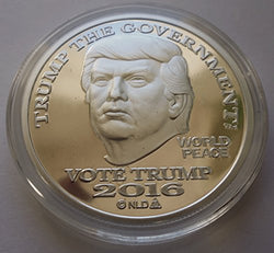 2016 DONALD TRUMP SILVER DOLLAR COIN $25 1 TROY OZ. 999 $25 Brilliant Uncirculated