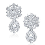 Sukkhi Pleasing Rhodium Plated AD Necklace Set for Women