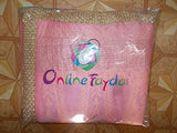 Online Fayda Cream &amp; Baby Pink Coloured Art Silk &amp; Net dazzling Saree