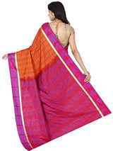 Mysore silk saree Kanchipuram silk saree (PMB002 ORANGE MEGANTHA)