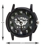 Relish Analog Round Casual Wear Black White Dial Watches for Men - RELISH-454