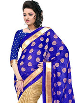 Trendz Cotton Silk saree(TZ_Nakshtra_Blue)