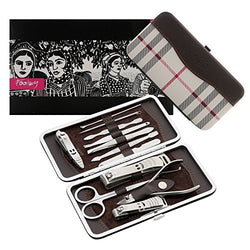 Foolzy White 12 in 1 Manicure Pedicure Set kit (MS-JMD-74)