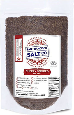Cherrywood Smoked Sea Salt (5lb Bag - Coarse Grain)