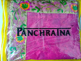 Panchratna Women's Georgette Heavy Embroidered Fancy Sarees With Blouse Material