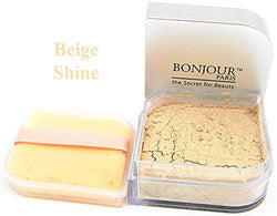 Bonjour Paris Pearl Powder Nude Gold Stars Beige Shine, 9.5 gms