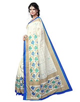 E-Vastram Women's Saree (ANGOORI5_BeigeFree Size)
