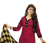 Angelfab Women's Cotton Salwar Suit Dress Material (PRI535__Multi-Coloured_Free Size)