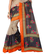 Trendz Cotton Silk Saree with Blouse(TZ_Menka)