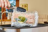 Andrew James Professional Sous Vide Machine Water Bath Cooker, 8.5L with 6L Cooking Capacity, Built In Timer, Includes Rack and Tongs