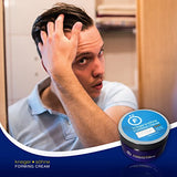 Premium Forming Cream For Men – K+S Salon Quality Hair Care Products for Long & Short Hair – Medium Shine & Medium Hold With 30% More Product Than Other Leading Brands