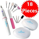 Shopo's 18pcs/set Handheld Pedi Mate Manicure Pedicure Foot Care Tool