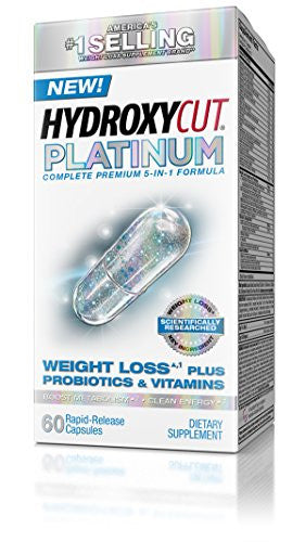 Hydroxycut Platinum Weight Loss Supplement, 60 Count