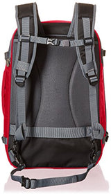 AmazonBasics Carry-On Travel Backpack, Red