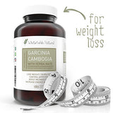 Pure Garcinia Cambogia with Energy from Yerba Mate. Weight Loss and Diet Pill, Appetite Suppressant Helps Increase Metabolism, Boost Energy without Jitters or Crashes, All While Burning Fat, 180 Caps