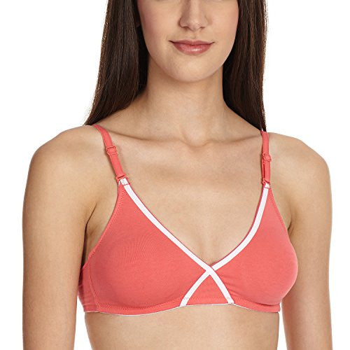 Lovable Spice Non-Wired Bra (Spice-25_Coral Pink_38B)