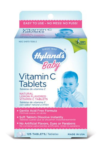 Vitamin C For Children 125 Tablets