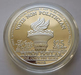 2016 DONALD TRUMP SILVER DOLLAR COIN $25 1 TROY OZ. 999 $25 Brilliant Uncirculated