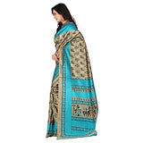 e-VASTRAM Womens Art Mysore Printed Silk(NS10B_Green)