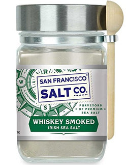 8 Oz Chef's Jar - Whiskey Smoked Irish Sea Salt