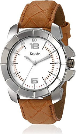 Espoir Analogue Silver Dial Men's Watch-Spiderman0507