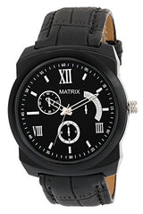 Matrix Analog Black Dial Men's Watch-WCH-132