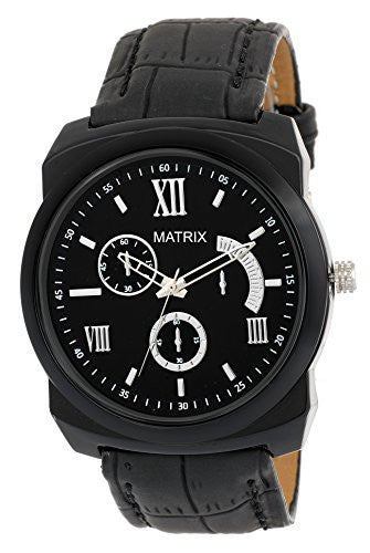 Matrix Analog Black Dial Men's Watch-WCH-132