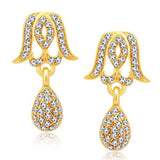 Sukkhi Incredible Gold Plated AD Necklace Set For Women
