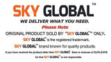 Sky Global Women's Printed Unstitched Regular Wear Dress Material (SKY_547_Black)