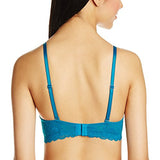 Amante Padded Wired T-shirt Bra (BCNE21_Turquoise_36C)