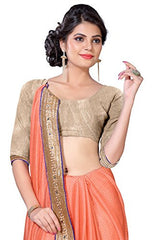 Livie Women's Art Silk Sarees Party Wear/Fancy Art Silk Sarees/Embroidered Art Silk Sarees - Salomon