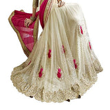 Sargam Fashion Women's Georgette Saree (SRMBPINKCORD_Pink)