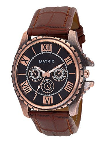 Matrix Analog Black Dial Men's Watch-WCH-126